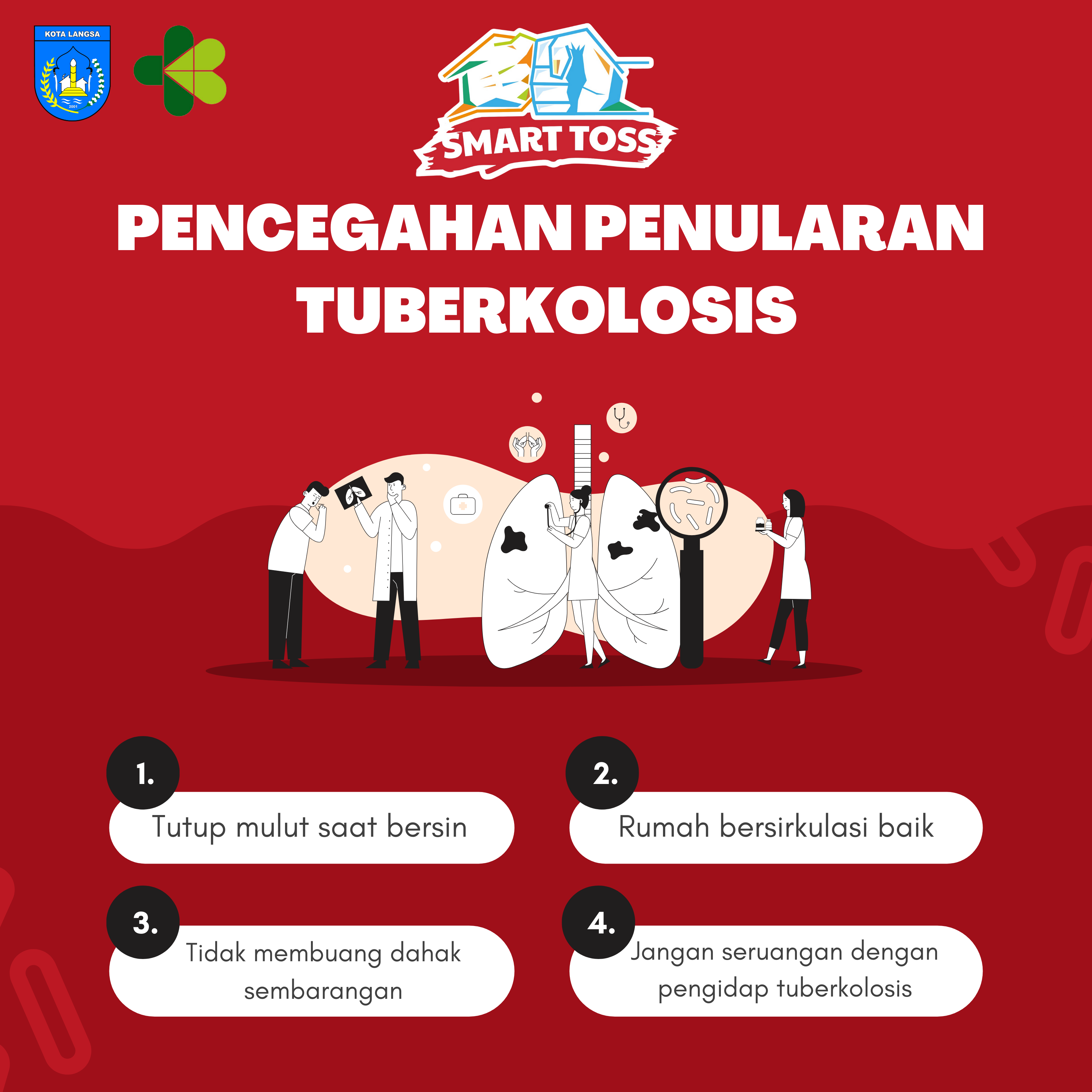 Jaga Kesehatan, Cegah Penularan Tuberkulosis!