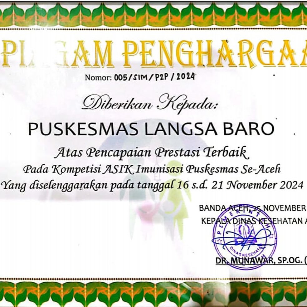 PUSKEMAS LANGSA BAROE